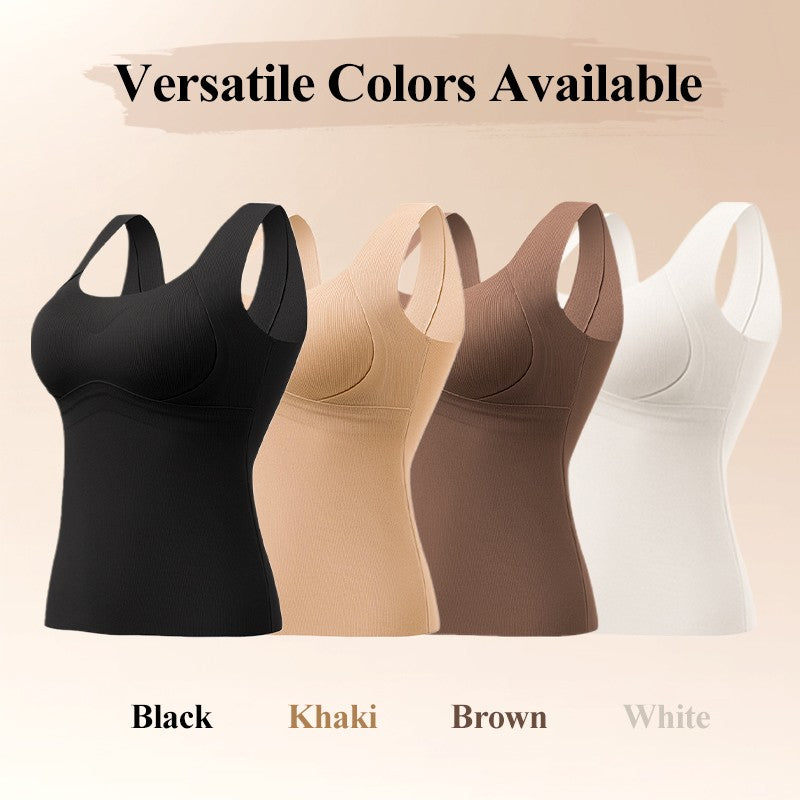 💖Black Friday Big Sale 50% OFF🌹[Women’s Gift] Thickened Warm Tank Top with Shelf Bra