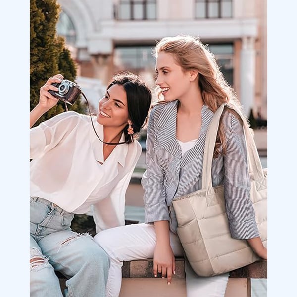 🌸 50% OFF NOW! 🌸 Lightweight Puffy Tote Bag