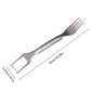 🍴🍉Stainless steel watermelon fork, makes cutting fruit easy and fun!