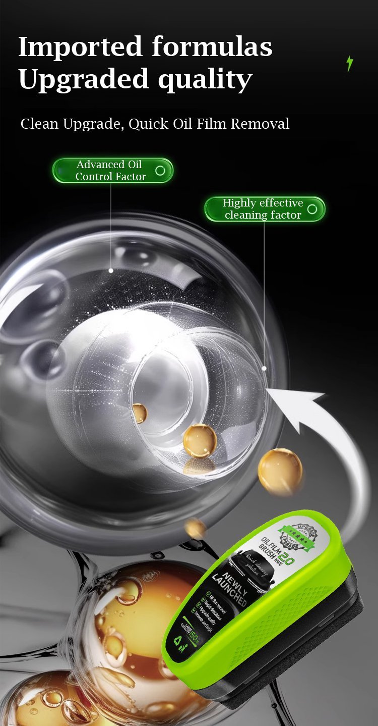 ✨BUY 2 GET 1 FREE - Minimum Only ￡5.39/PC!✨ 2025 New 2.0 Powerful Oil Film Wipe