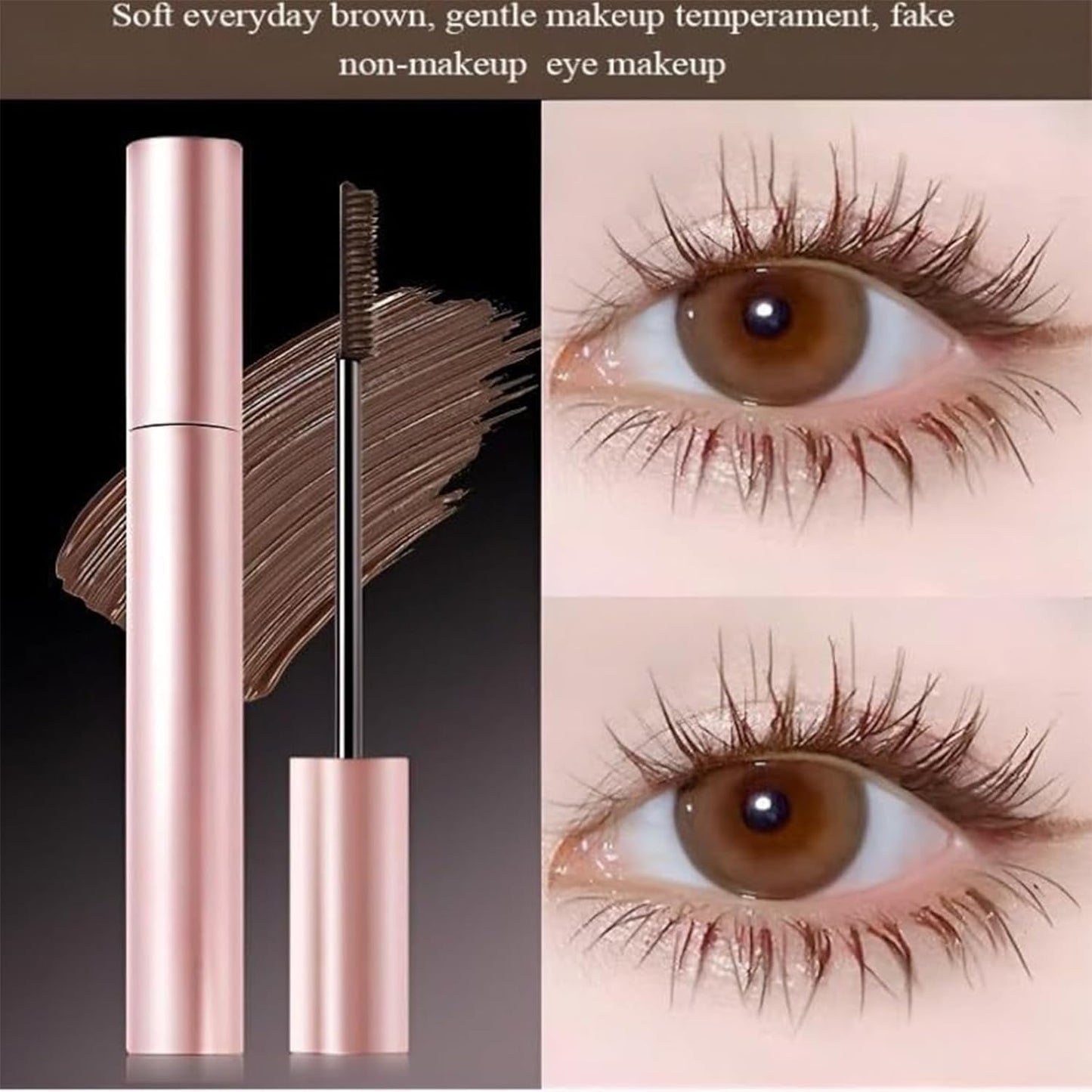 🎁Buy 1 Get 1 Free⏳[Waterproof and Non-Smudging] Lengthening and curling long-lasting mascara