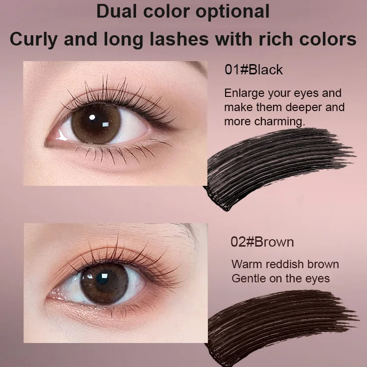 🎁Buy 1 Get 1 Free⏳[Waterproof and Non-Smudging] Lengthening and curling long-lasting mascara