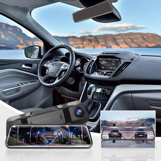 🔥4K Rear View Mirror Dash Cam
