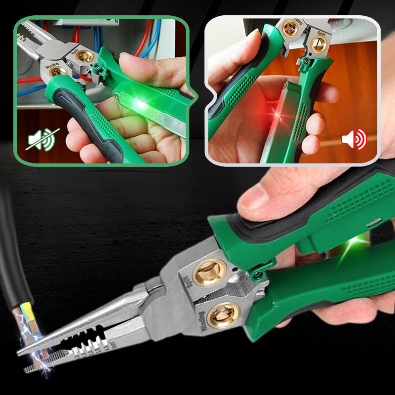 ✈️Buy 2 items with free shipping included💥8-in-1 Multi-Functional Wire Stripper Scissors With Electrical Test