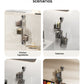 Perforated suction cup spice storage rack