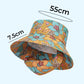 🌞Summer Limited time 50% off! 👒Women's Floral Print Bucket Sun Hat with Mask