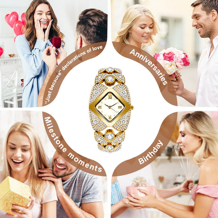 Sparkling Rhinestones Watch