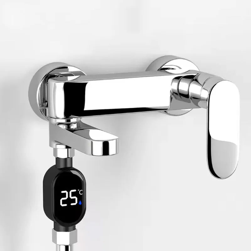 Waterproof LED Display Celsius Shower Thermometer