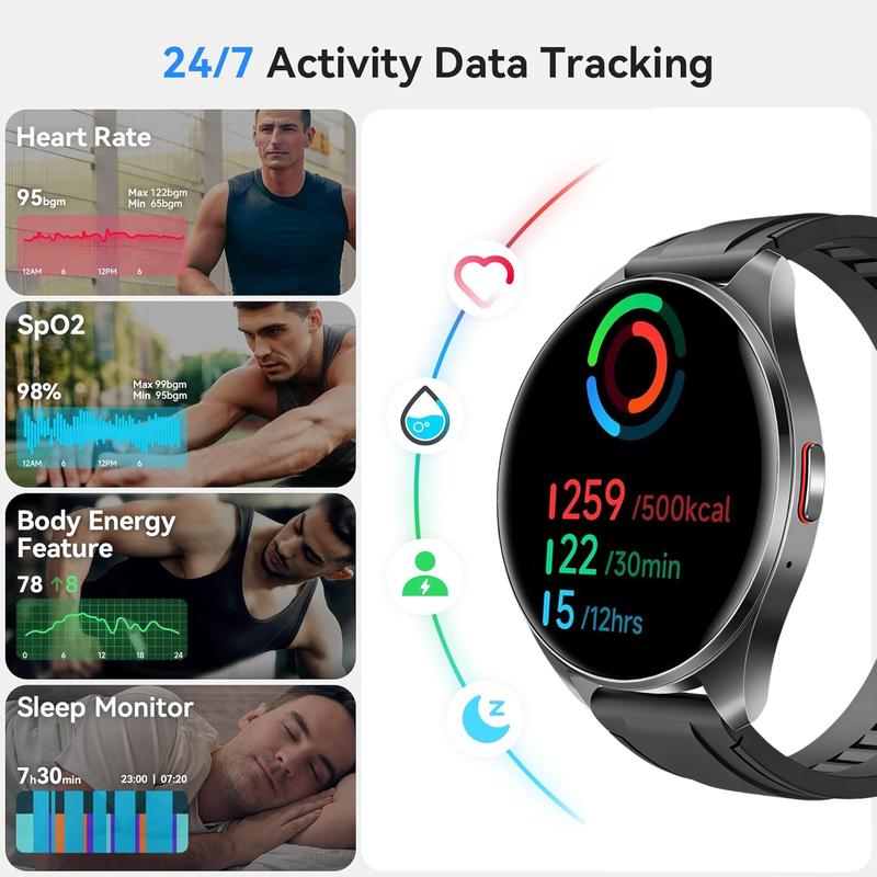 Smart-Watch With Many Features And Apps!