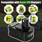 8000MAh Replacement Ryobi 18V Batteries with Indicator Light
