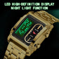 ⏳Limited Time Special 50% OFF💥🎁Men's Square Creative Dual-Movement Multifunctional Sports Watch
