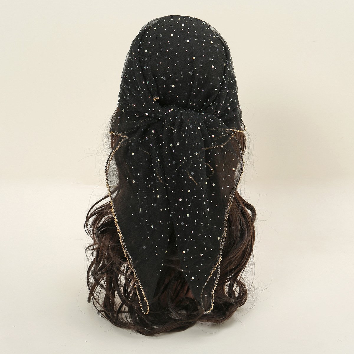 🔥2025 HOT SALE 50% OFF🔥 Women's Glitter Decor Head Scarf