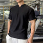 🔥 BUY 2 GET 1 FREE!🏋️‍♂️👕 Men's V-Neck  Short Sleeve Muscle Athletic Workout T-Shirts  Perfect Fit, Breathable Comfort, Show Off Your Athletic Style!