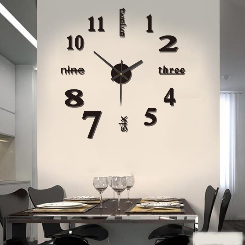 🔥Last Day Promotion 50%OFF🔥 3D Wall Decal Decorative Clock