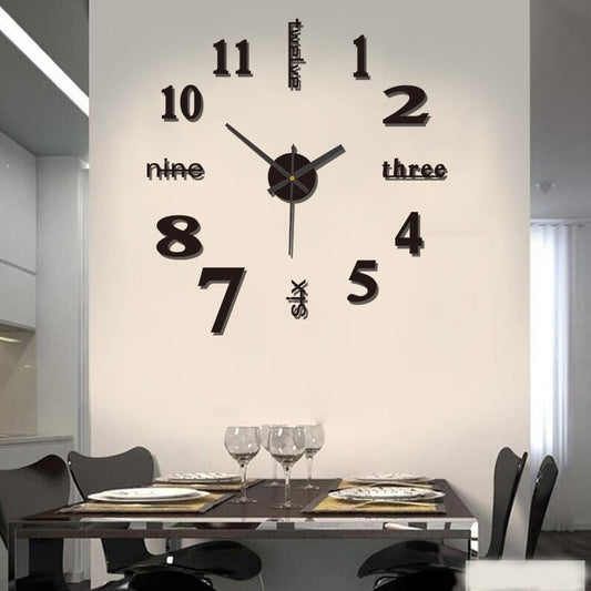 🔥Last Day Promotion 50%OFF🔥 3D Wall Decal Decorative Clock