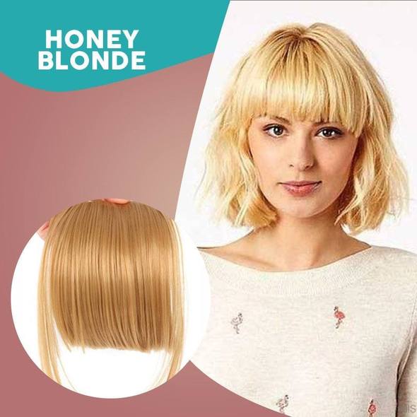 🔥Seamless 3D Clip-In Bangs Hair Extensions