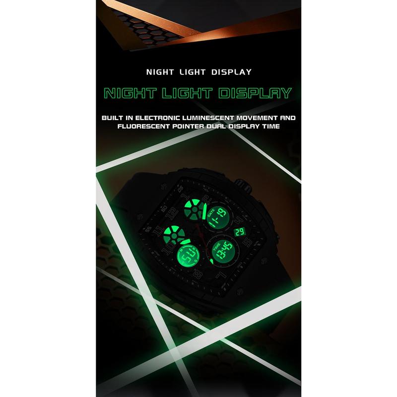 📢 📢 Hot Sale 50% OFF！！💥Men's Sporty Luminous Digital Automatic Watch