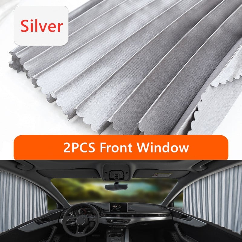 🚗🛡️Magnetic Track Universal Car Side Window Privacy Sunshade Curtain🛡️ Easy Install, Privacy Protection, Essential for Summer Drives!