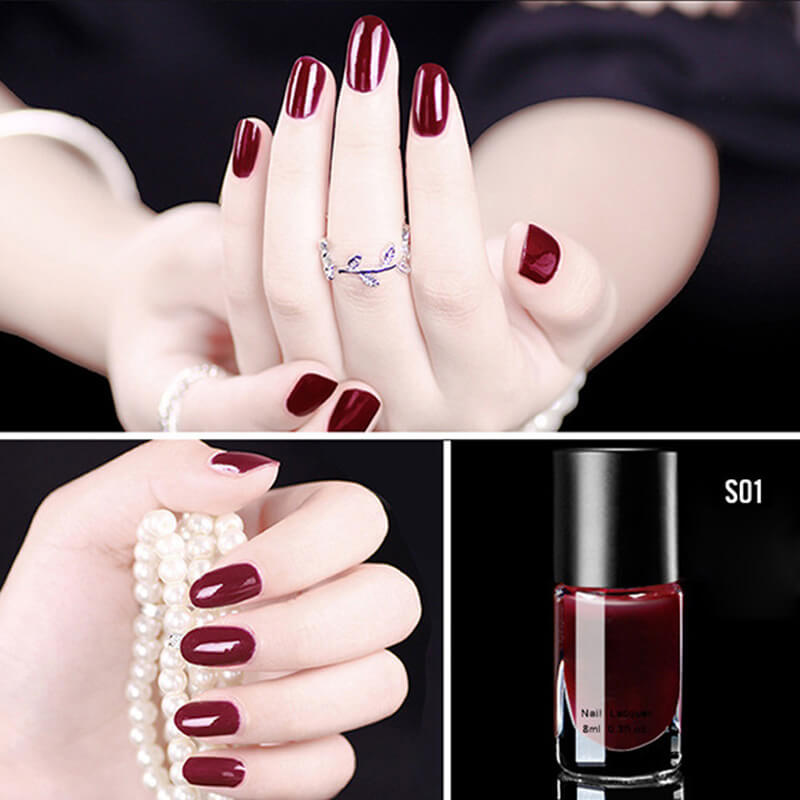 💅 "No-Bake Quick-Dry Water-Based Nail Polish" 🎨, keep your fingertips perfect all the time! 💅