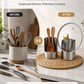 🍳 50% OFF NOW! 🧺 Multi‑Functional Kitchen Utensil Holder – Stainless steel, space-saving & sturdy – Keeps countertops tidy & organized ✨
