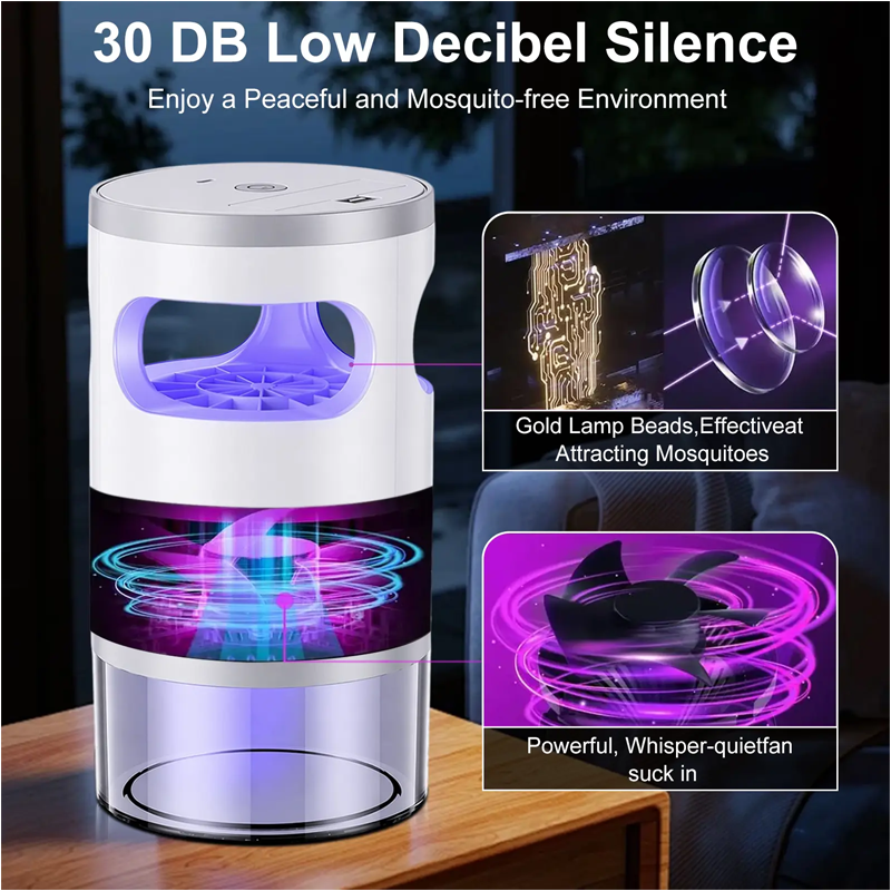 ⏳Time-Limited Special⏰Indoor LED Bug Zapper – UV Light, Chemical-Free, Night Light ✨