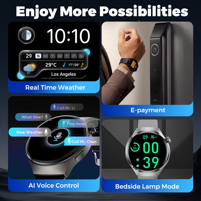 ✨2024-Smart Bluetooth -Watch Watch 4 Pro