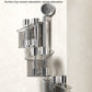 Perforated suction cup spice storage rack