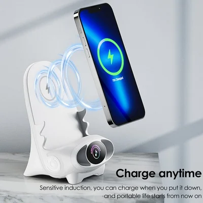 🔥Last Day Sale 59%🔥Mini Chair Wireless Fast Charger Multifunctional Phone Holder