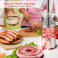 🔥Last Day Promotion - 55% OFF - Sausage Stuffer with 4 Different Sizes Stuffing Tubes