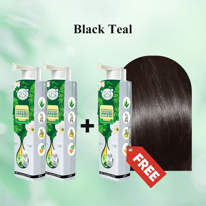 🔥Limit Time 50% OFF🔥Plant Bubble Hair Dye Shampoo