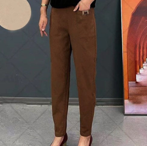 🎁Limited time 49% OFF⏳Good Gift🎉Women's Elastic Waist Cotton Trousers