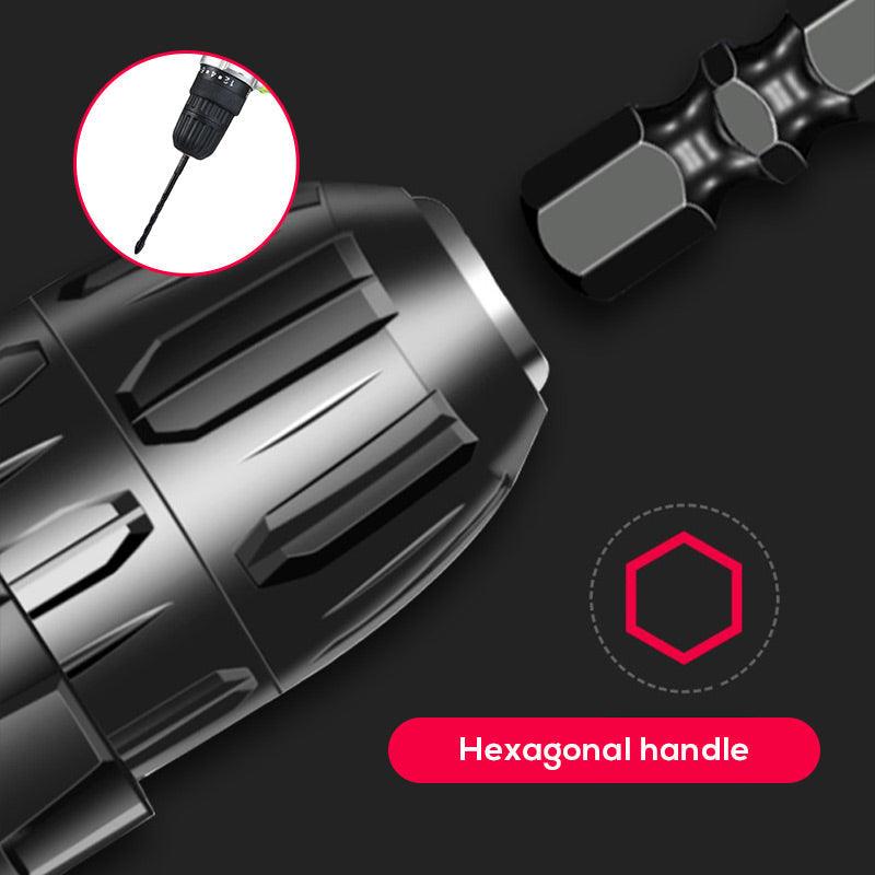 📣Flash Sale: Half Price Valid Until Midnight!🧰High-strength Four-edge Cross Drill Bit Set