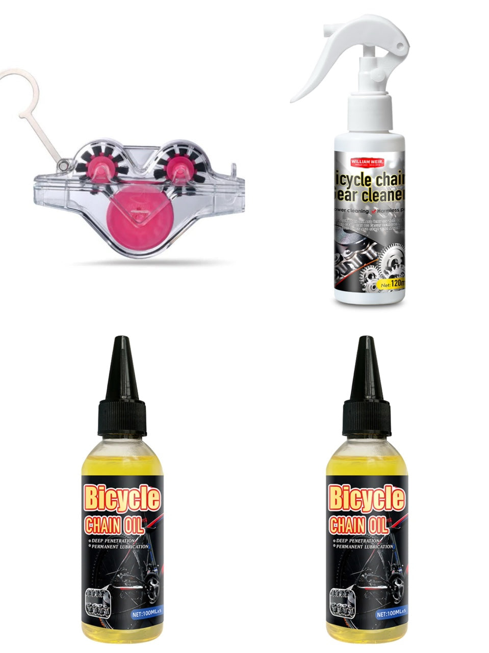 🔥Clean And Maintain Your Bike Effortlessly✨Bike Chain Scrubber