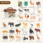 🦖28PCS Simulation Animal Models - Exploring the Fantasy Animal World