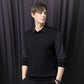 🍂Early Autumn Hot Sale 59% OFF🍁Men's Lapel Faux Two-Piece Knitted Shirt
