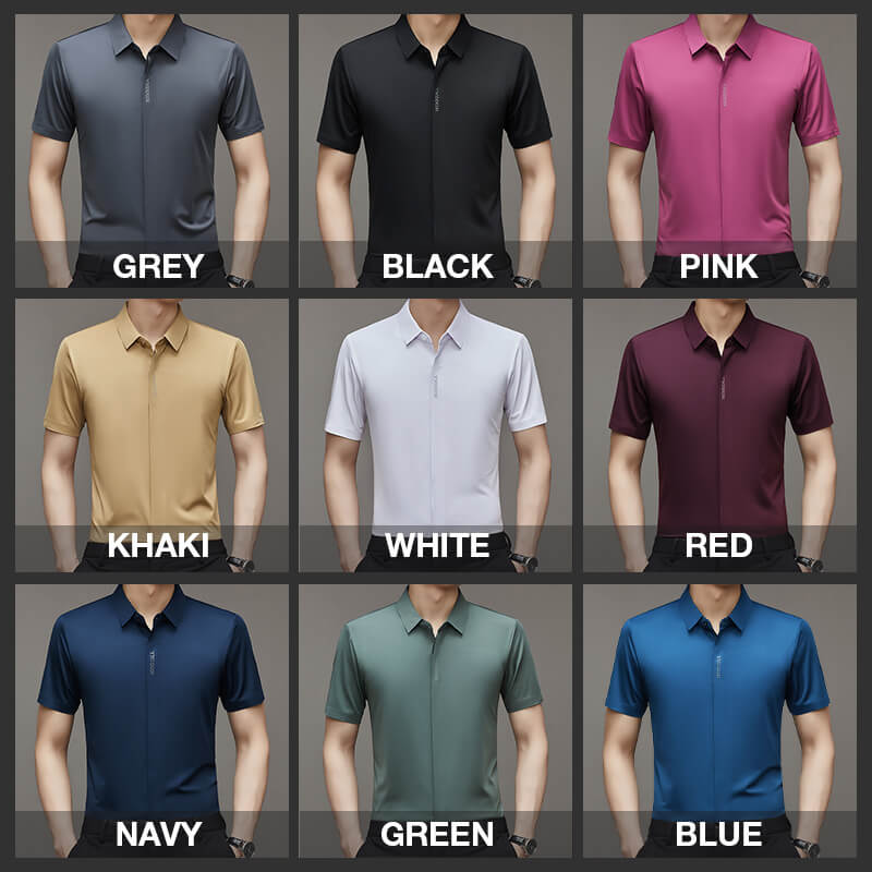 🔥New Arrivals 58%OFF🔥Men's Ice Silk Quick-drying Business Shirt