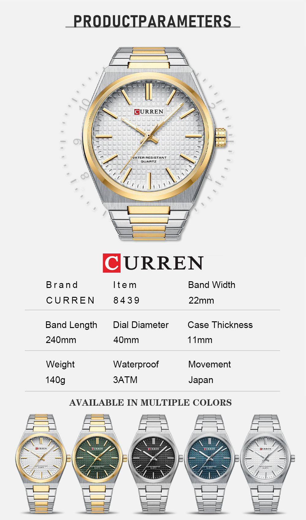 💎Men's Minimalist Business Steel Strap Watch