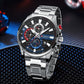 🔥Men's Fashion Classic Multifunctional Steel Band Watch