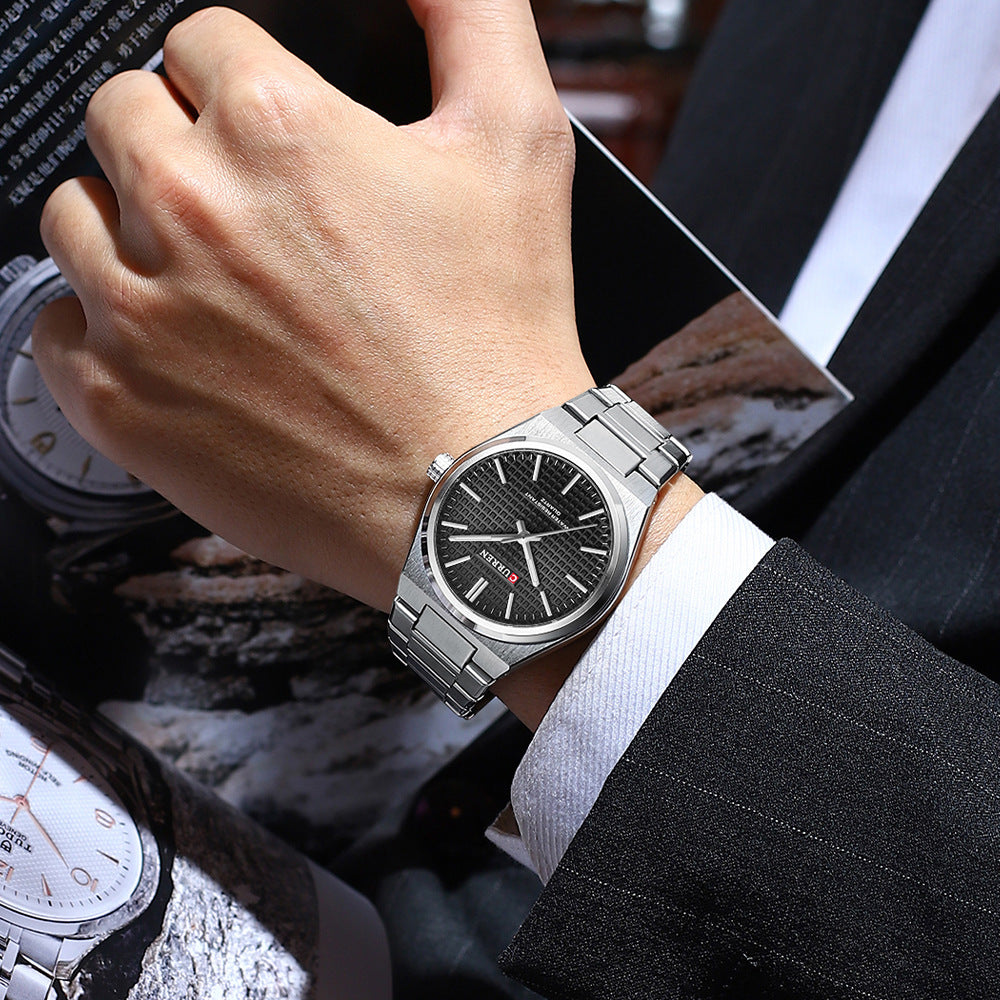 💎Men's Minimalist Business Steel Strap Watch