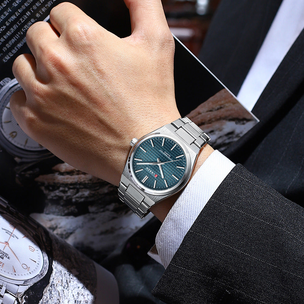 💎Men's Minimalist Business Steel Strap Watch