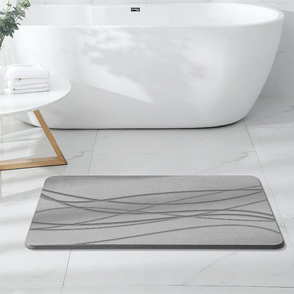 🌿👣Natural Diatomaceous Earth Absorbent and Non-slip Foot Mats🧼 Powerful Absorption, Secure Non-slip, Essential for Home!