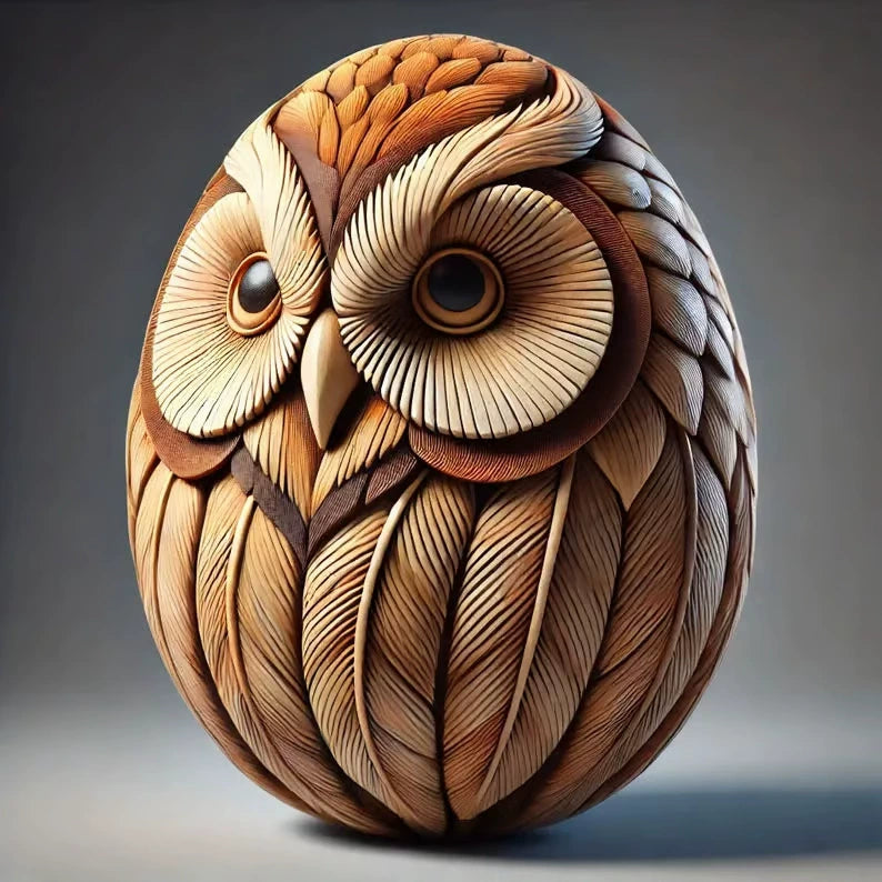 🔥🎁Hot Sale🔥Animal Easter Carved Craft Egg