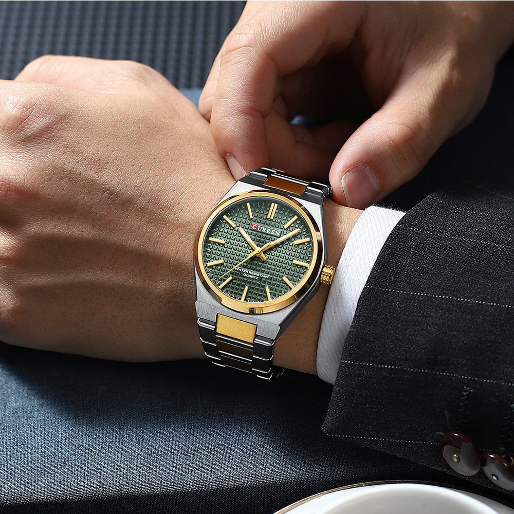 💎Men's Minimalist Business Steel Strap Watch