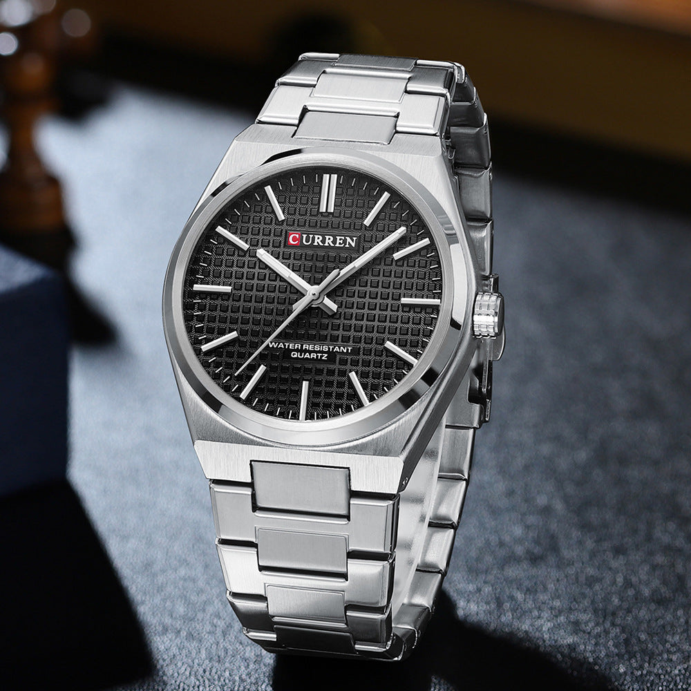 💎Men's Minimalist Business Steel Strap Watch