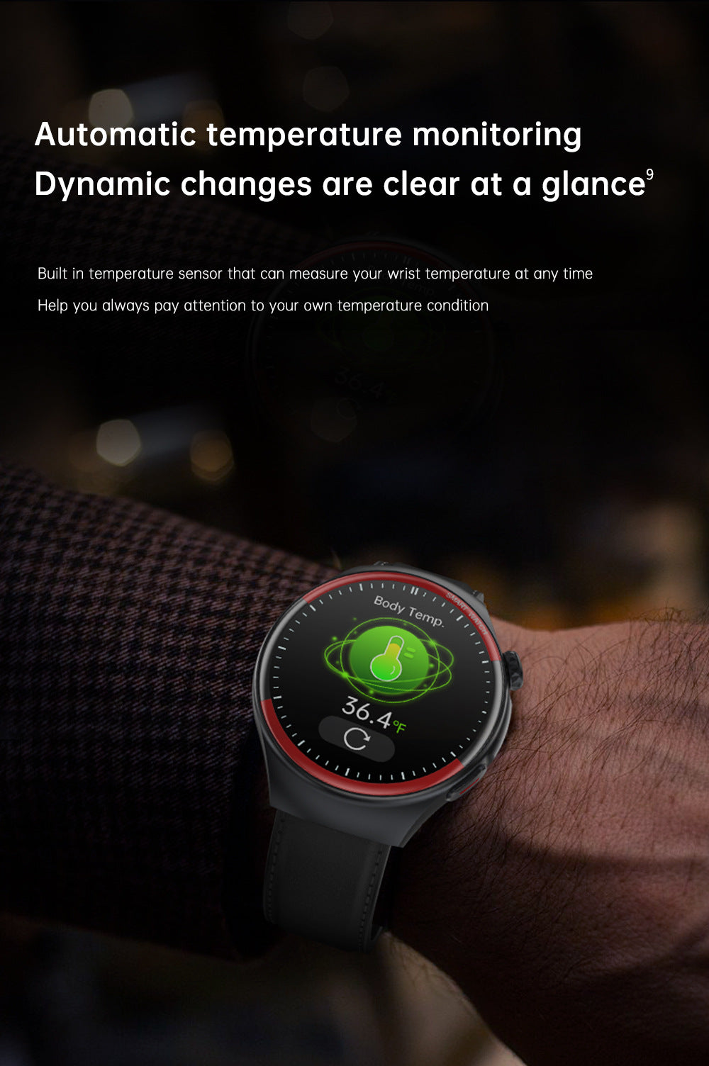 ✨Smart Bluetooth -Watch · Health Monitoring Watch