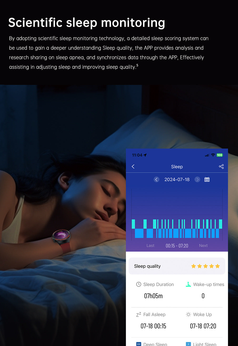 ✨Smart Bluetooth -Watch · Health Monitoring Watch
