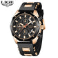 Men Watches Fashion Outdoor Waterproof Men's Sport Quartz Watch With Chronigraph