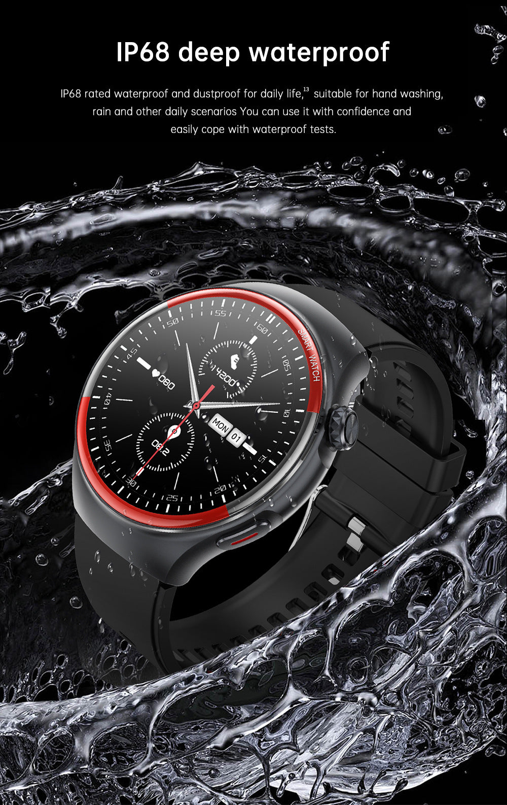 ✨Smart Bluetooth -Watch · Health Monitoring Watch