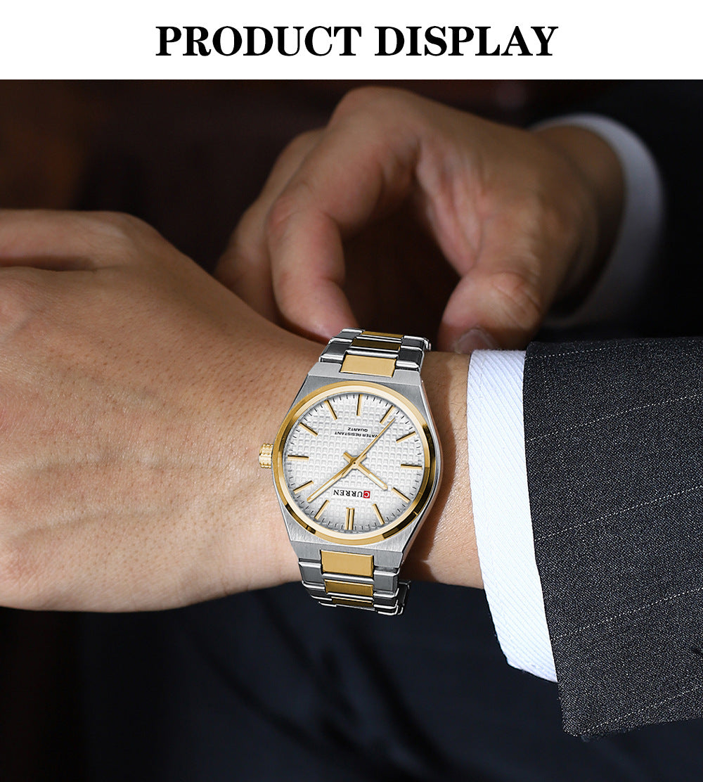 💎Men's Minimalist Business Steel Strap Watch