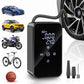 Portable intelligent wireless digital inflation pump, multifunctional tire, basketball, bicycle, emergency inflation